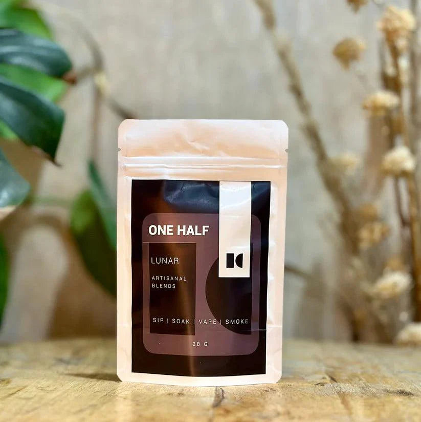 One Half- Lunar 28gm | Herbal Smoking Blend