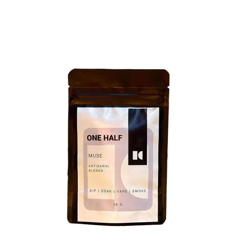One Half- Muse 28gm Pouch | Herbal Smoking Blend