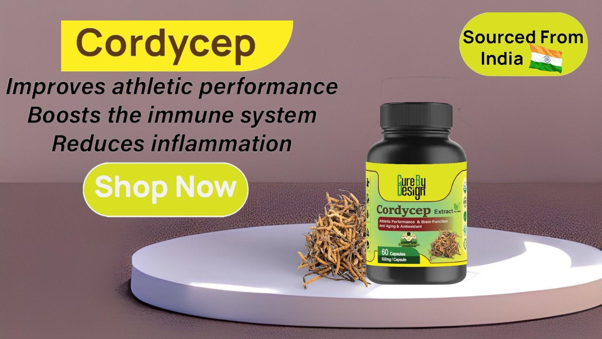 Cure By Design - Superrsupps Cordyceps Capsules