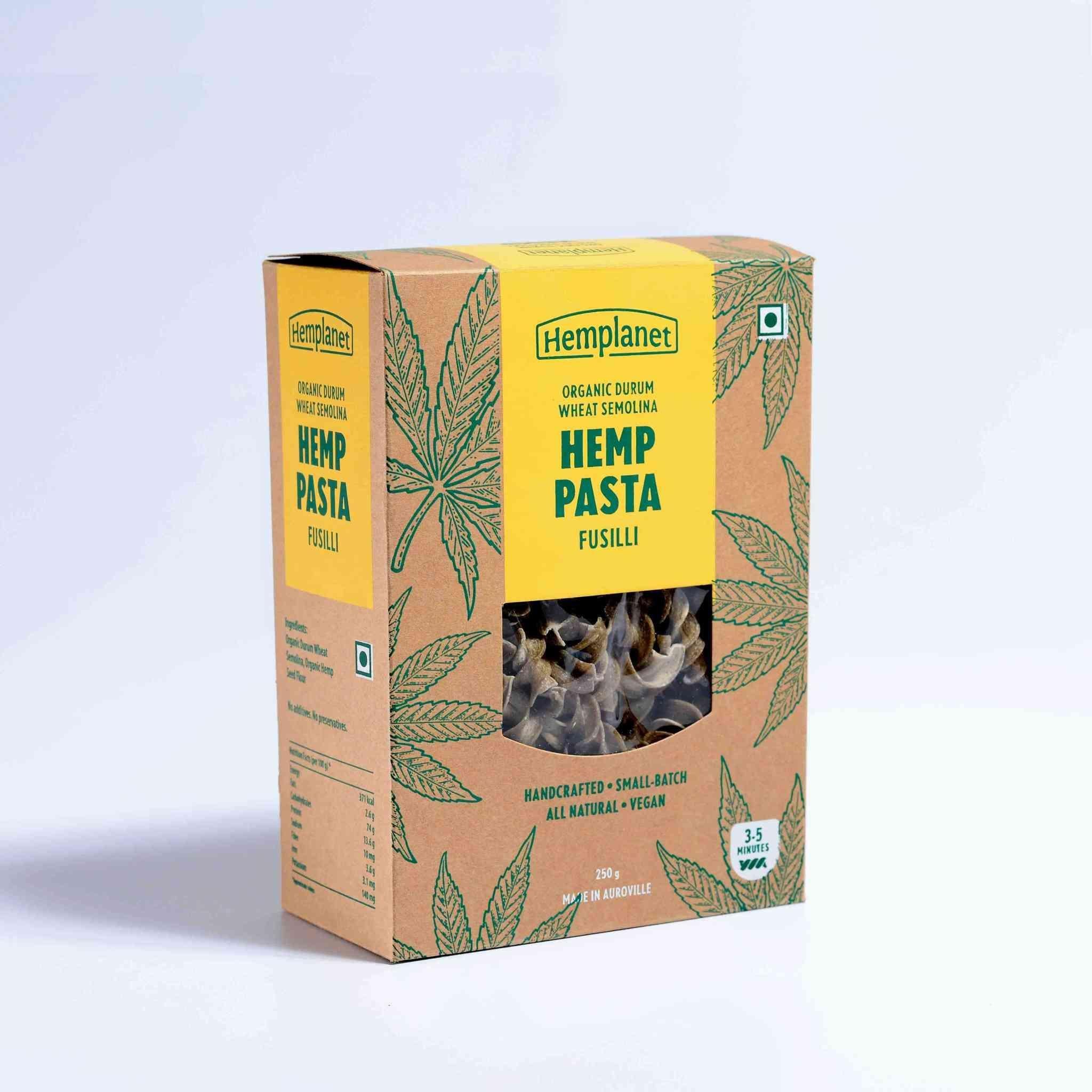 Hemplanet Hemp Pasta Fussili - 250 gm